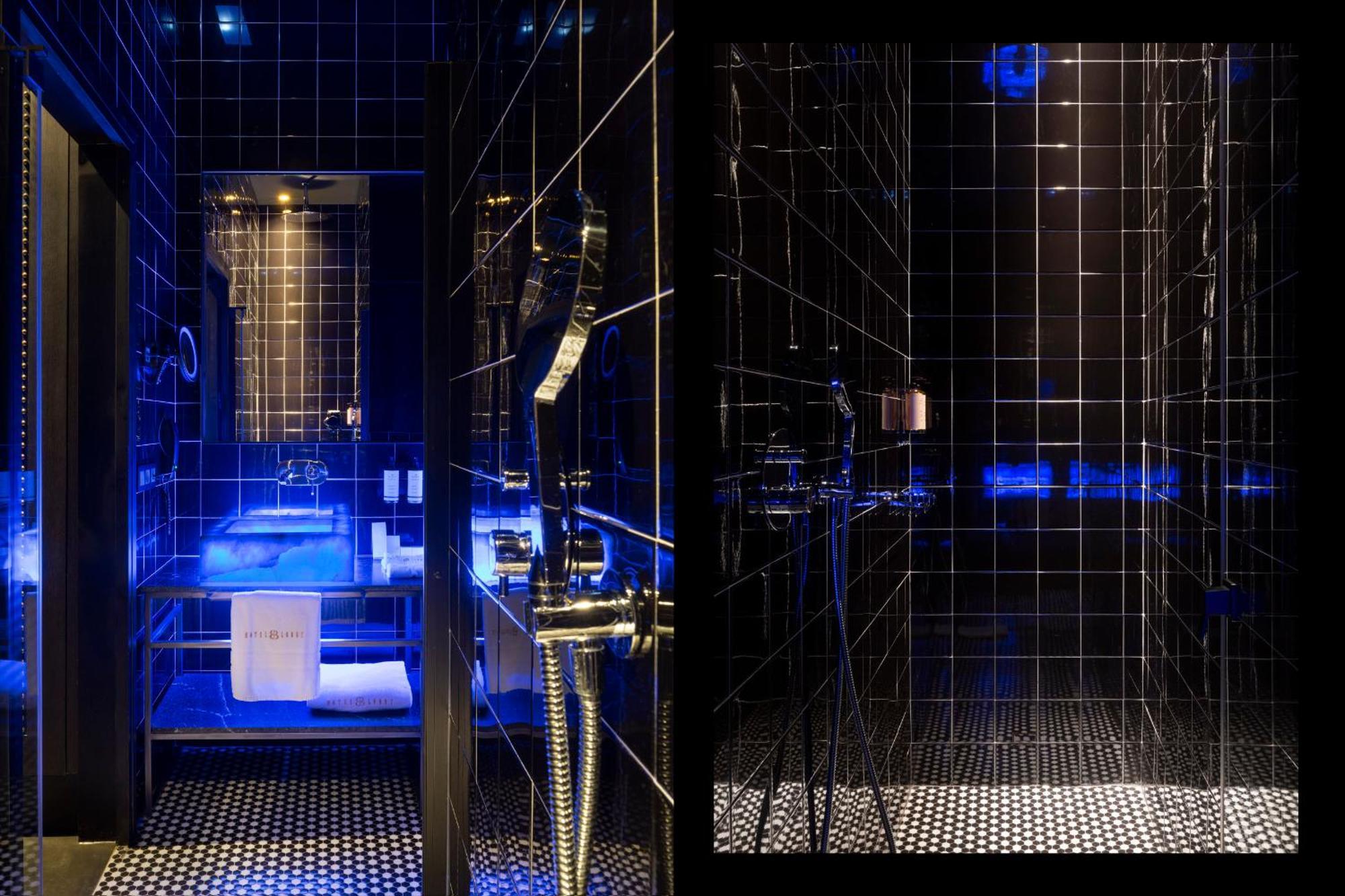 Hotel Lobby Sevilla Exterior foto A shower